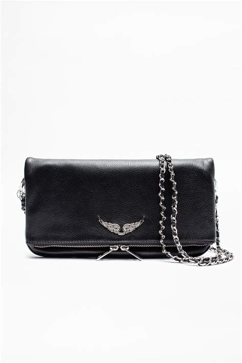 zadig and voltaire clutch bag.